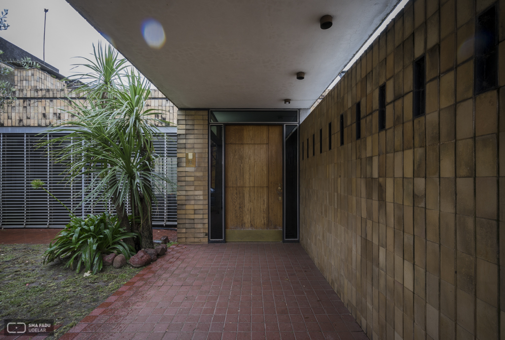 Vivienda Dr. Laca, arq. RÍOS DEMALDE, Lucas, Tacuarembó, Uy. 1966. Foto Nacho Correa 2016.