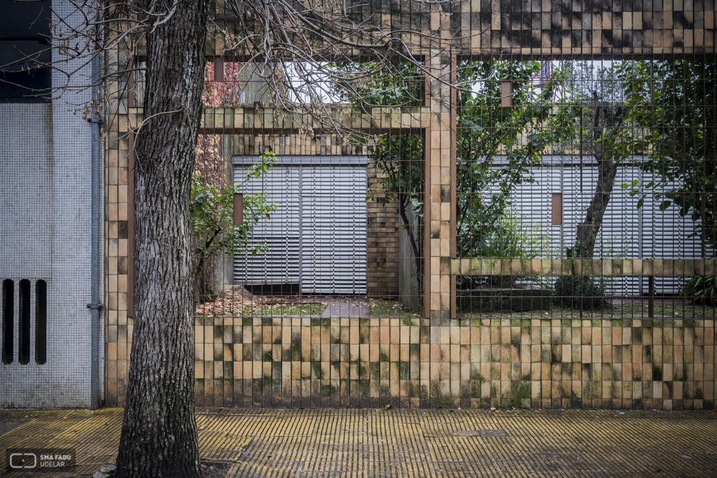 Vivienda Dr. Laca, arq. RÍOS DEMALDE, Lucas, Tacuarembó, Uy. 1966. Foto Nacho Correa 2016.