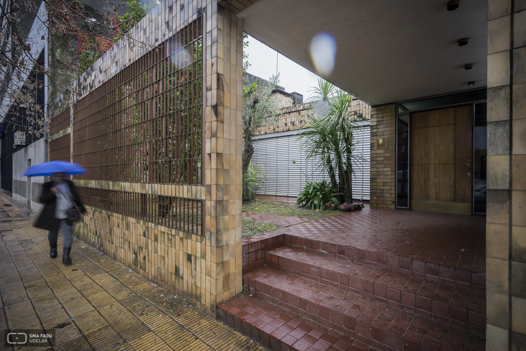 Vivienda Dr. Laca, arq. RÍOS DEMALDE, Lucas, Tacuarembó, Uy. 1966. Foto Nacho Correa 2016.