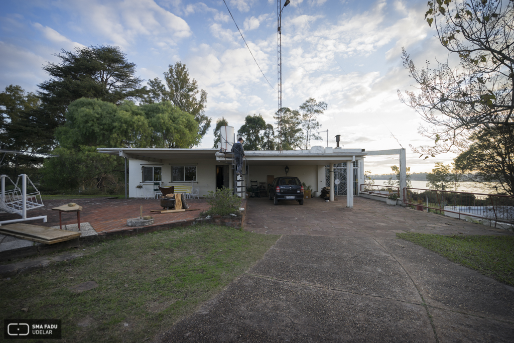 Vivienda Fernández Ambrosini, arq. RODRÍGUEZ FOSALBA, C. A., Salto, Uy. 1953. Foto: Nacho Correa 2016