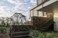 Vivienda Fernández Ambrosini, arq. RODRÍGUEZ FOSALBA, C. A., Salto, Uy. 1953. Foto: Nacho Correa 2016