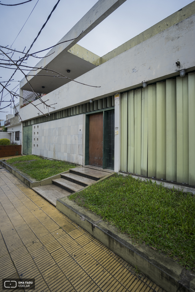 Vivienda Menéndez, arq. RÍOS DEMALDE, Lucas, Tacuarembò, Uy.1960. Foto: Nacho Correa 2016.