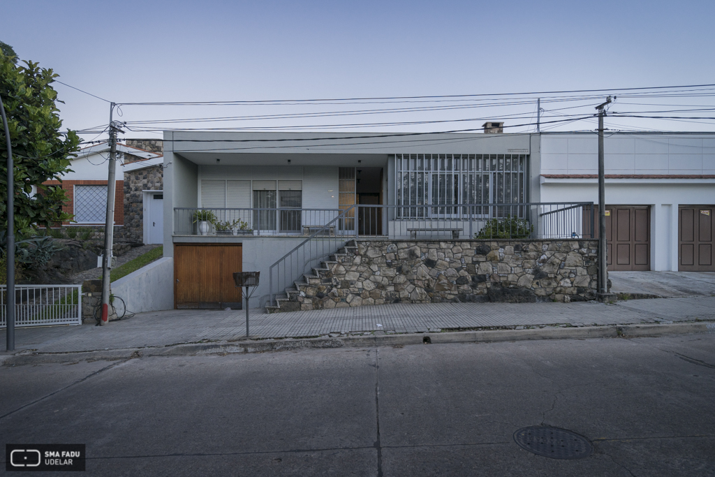 Vivienda Motta, arq. RODRÍGUEZ FOSALBA, C. A., Salto, Uy. 1959. Foto: Nacho Correa 2016.