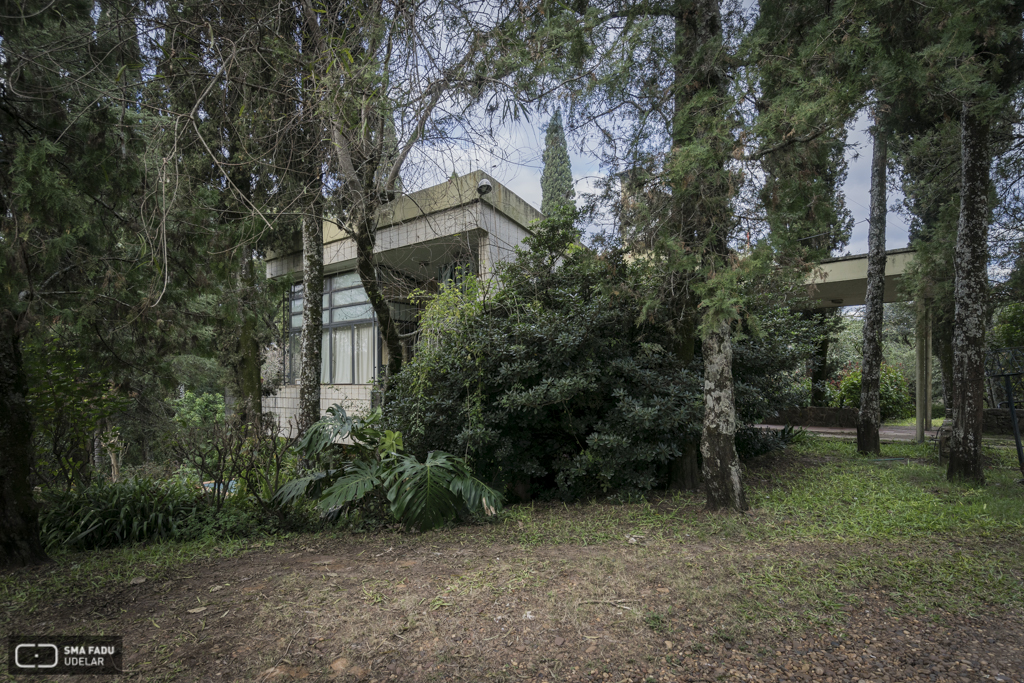 Vivienda Perossio, arq. RODRÍGUEZ FOSALBA, C. A., Salto, Uy. 1957. Foto: Nacho Correa 2016.