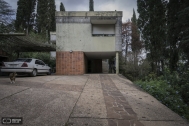 Vivienda Perossio, arq. RODRÍGUEZ FOSALBA, C. A., Salto, Uy. 1957. Foto: Nacho Correa 2016.