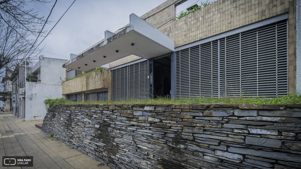 Vivienda Pedro Ríos, arq. RÍOS DEMALDE, Lucas, Tacuarembó, Uy. 1968. Foto: Nacho Correa 2016.