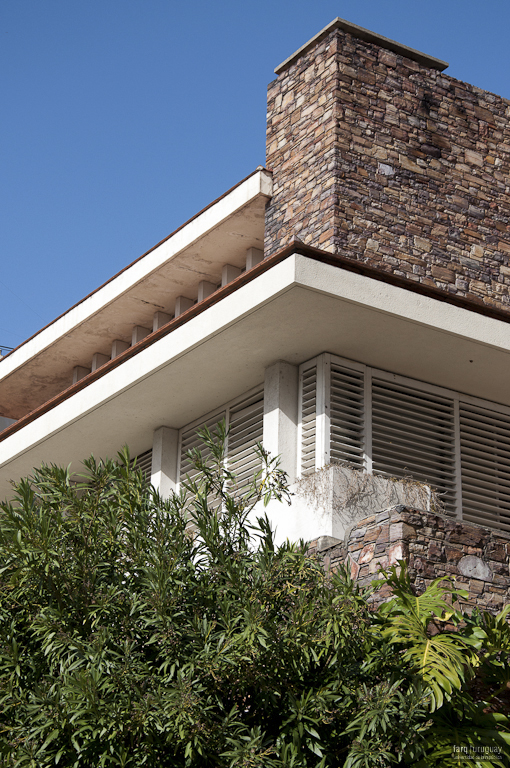 Vivienda Terra, arq. AROZTEGUI Ildefonso, 1949, Montevideo, Foto: Tano Marcovecchio 2009