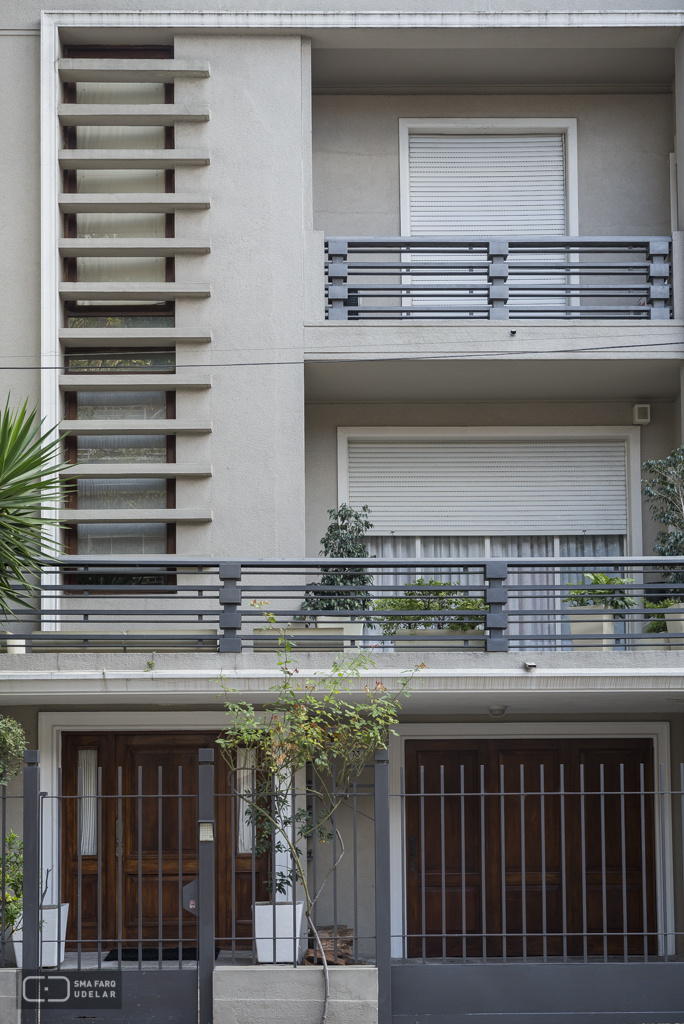 Vivienda en Tomás Diago, Arqs. De los Campos - Puente - Tournier, Montevideo. Foto: Nacho Correa 2015