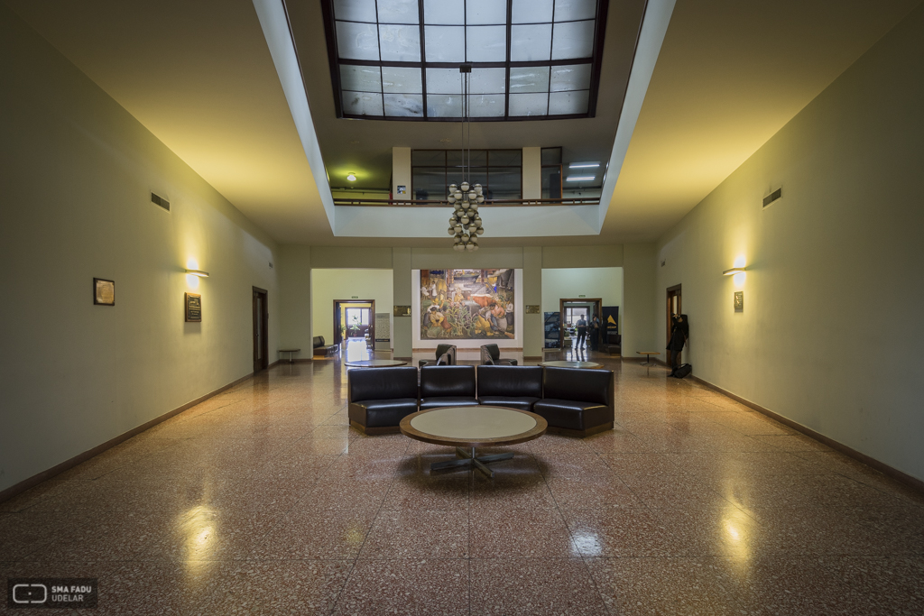 Edificio Administrativo Central ANCAP, LORENTE ESCUDERO, R., Montevideo, Uy. 1938. Foto Nacho Correa 2016