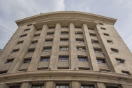 Edificio Administrativo Central ANCAP, arq. LORENTE ESCUDERO, R. , Montevideo, Uy. 1938. Foto:Nacho Correa.