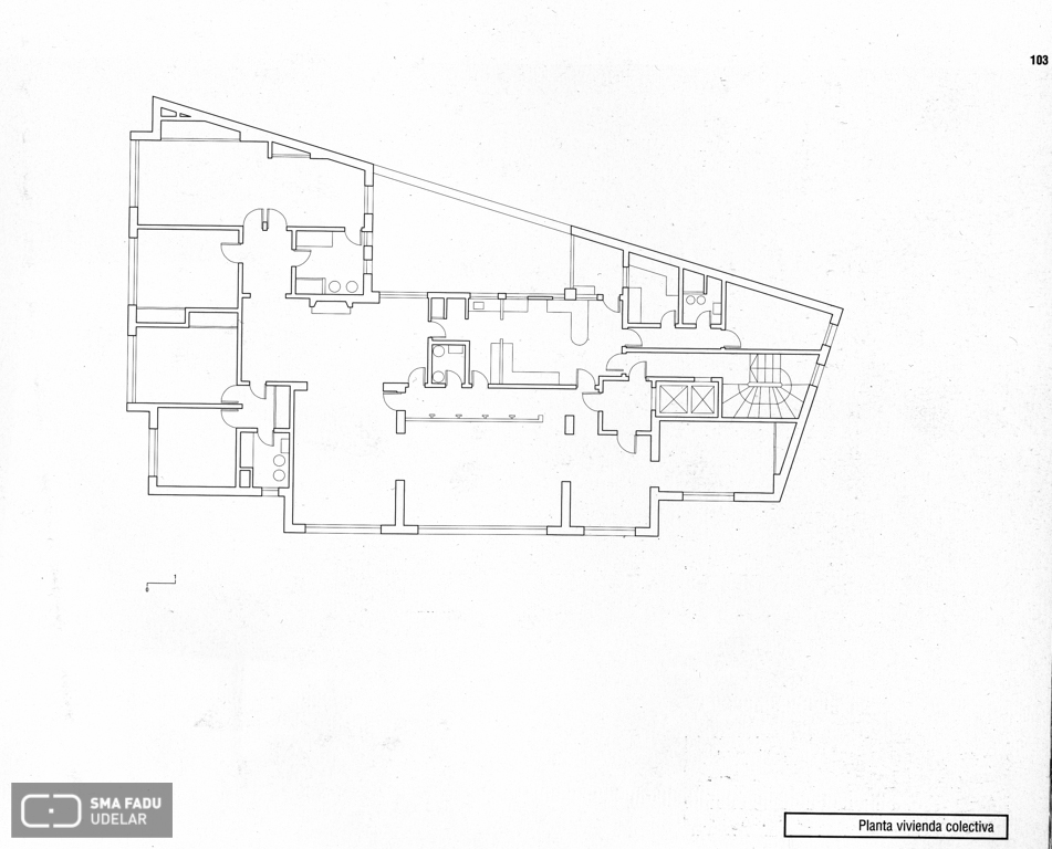 Cines Plaza y Central, arq. LORENTE ESCUDERO, R. , Centro, Montevideo, Uy. 1947. Origen: Libro Lorente Escudero. Editorial Agua;m.