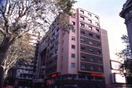 Cines Plaza y Central, arq. LORENTE ESCUDERO, R. , Centro, Montevideo, Uy. 1947. Foto:Verónica Solana .