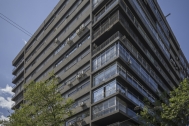 Edificio Martinez Reina, Arqs. LORENTE ESCUDERO, R. TARABAL, J. Montevideo, Uy. 1957. Foto: Nacho Correa 2016