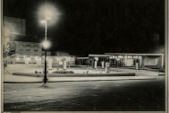 Estación de Servicio Rambla y Solano Antuña ANCAP, arq. LORENTE ESCUDERO, R. , Montevideo, Uy. 1949. Foto: Archivo SMA, Donación Archivo personal del autor. Actualmente Demolido.