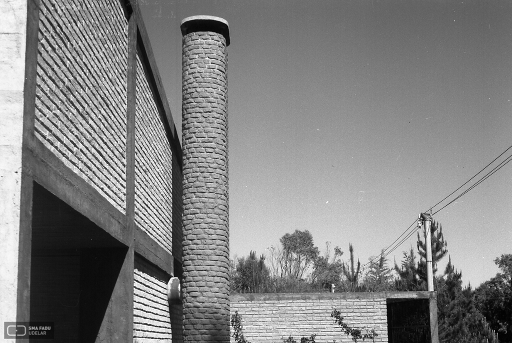 Vivienda Chilavert, arq. LORENTE ESCUDERO, R. , Bella Vista, Maldonado, Uy. 1957. Foto: Archivo SMA, Donación Archivo personal del autor.