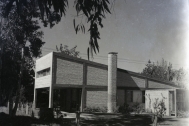 Vivienda Chilavert, arq. LORENTE ESCUDERO, R. , Bella Vista, Maldonado, Uy. 1957. Foto: Archivo SMA, Donación Archivo personal del autor.