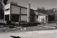 Vivienda Chilavert, arq. LORENTE ESCUDERO, R. , Bella Vista, Maldonado, Uy. 1957. Foto: Archivo SMA, Donación Archivo personal del autor.