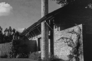 Vivienda Guerra, arq. LORENTE ESCUDERO, R. , Bella Vista, Maldonado, Uy. 1958. Foto: Archivo SMA, Donación Archivo personal del autor.