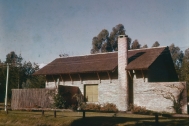 Vivienda Guerra, arq. LORENTE ESCUDERO, R. , Bella Vista, Maldonado, Uy. 1958. Foto: Archivo SMA, Donación Archivo personal del autor.