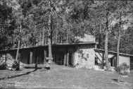 Vivienda Lorente “La Foret ”, arq. LORENTE ESCUDERO, R. , Punta del Este, Maldonado, Uy. 1947. Foto: Archivo SMA, Donación Archivo personal del autor.