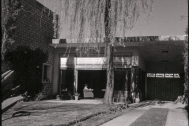 Vivienda Castiglioni, arq. LORENTE ESCUDERO, R. , La Blanqueada, Montevideo, Uy. 1948. Foto: Archivo SMA, Donación Archivo personal del autor.