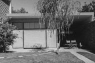 Vivienda Castiglioni, arq. LORENTE ESCUDERO, R. , La Blanqueada, Montevideo, Uy. 1948. Foto: Archivo SMA, Donación Archivo personal del autor.