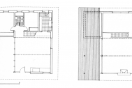 Vivienda Lorente-Mourelle, arq. LORENTE ESCUDERO, R. , Bella Vista, Maldonado, Uy. 1956. Origen: Monografía Rafael Lorente Escudero 1907-1992. Editorial Dos puntos. Montevideo, 1993.