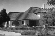 Vivienda Rubino, arq. LORENTE ESCUDERO, R. , Carrasco, Montevideo, Uy. 1939. Foto: Archivo SMA, Donación Archivo personal del autor.