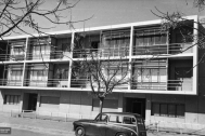 Edificio Berro, LORENTE ESCUDERO, Rafael, Montevideo, Uy. 1952.Foto: Archivo SMA, Donación Archivo personal del autor.