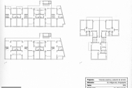 Vivienda de Apartamentos ANCAP, arq. LORENTE ESCUDERO R. , 1974. Origen: Libro Lorente Escudero. Editorial Agua;m.