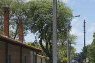 Escuela Nº170, LORENTE ESCUDERO, Rafael. La Teja, Montevideo, UY.1942.Foto:Sofia Ruggiero, 2016.