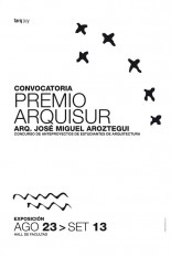 Convocatoria premio Arquisur