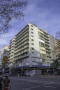 Edificio de viviendas CAFOR, arqs. MAZZINI, L. - ALBANELL, H, Montevideo, Uy. 1960. Foto: Sofía Ghiazza 2019