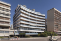 Edificio de apartamentos Portofino, arqs. SICHERO BOURET, R., ALVAREZ, M.R., Punta del Este, Maldonado, Uy. Foto: Julio Pereira 2019.